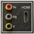 IKON CONNECTION MODULE EP-HDMI+CH HDMI plus three RCA(phono)