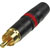 NEUTRIK NYS373 RCA (PHONO) PLUG Black