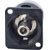 SWITCHCRAFT EHRCA2B RCA (phono), female-female feedthough, black