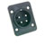 AMPHENOL AP4-22 4 pin male panel