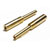 4mm PLUG Gold, 2.4mm crimp termination