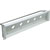 TAILGATE PANEL Angled 2U 3x MIL26 plug / socket, grey
