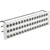 BNC SD XLR TERMINATION PANEL 3U 2x16 XLRF, 1x16 BNC 75 ohm, grey