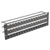 BNC SD XLR TERMINATION PANEL 3U 2x16 XLRF, 1x16 BNC 75 ohm, black