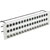 BNC SD XLR TERMINATION PANEL 3U 2x16 XLRM, 1x16 BNC 75 ohm, grey