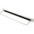 CANFORD RACKBRUSH Cable access brush strip 1U, with lacing bar and desi strip, grey