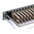 CANFORD B-GAUGE JACKFIELD - HIGH DENSITY 1U 2x20 nickel jacks, mono-pitch, dark grey
