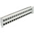 XLR TERMINATION PANEL 2U Angled 2x16 XLRM, grey