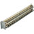 XLR TERMINATION PANEL 2U Angled 2x16 XLRM, grey