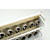 XLR TERMINATION PANEL 2U Angled 2x16 XLRM, grey