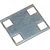 CANFORD JOINING PLATE For half rack width panel, 1U