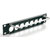 CANFORD UNIVERSAL CONNECTION PANEL KIT Half rack width, 1U 1x7, dark grey