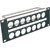 CANFORD UNIVERSAL CONNECTION PANEL KIT Half rack width, 2U 2x7, grey