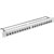 RS422 PATCH PANEL 1U 1x20 way 9-way D-sub female - RJ45, grey