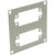 UNIVERSAL MODULAR CONNECTION PLATE 2x EDAC38, grey