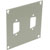 UNIVERSAL MODULAR CONNECTION PLATE 2x D-sub9 / HDD15 / HDMI, grey