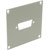UNIVERSAL MODULAR CONNECTION PLATE 1x D-sub15, grey