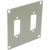 UNIVERSAL MODULAR CONNECTION PLATE 2x D-sub15, grey