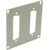 UNIVERSAL MODULAR CONNECTION PLATE 2x D-sub25, grey