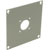 UNIVERSAL MODULAR CONNECTION PLATE 1x N type, grey