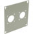 UNIVERSAL MODULAR CONNECTION PLATE 2x N type, grey