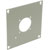 UNIVERSAL MODULAR CONNECTION PLATE 1x Lemo fibre  plug, grey