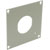UNIVERSAL MODULAR CONNECTION PLATE 1x Fischer fibre plug, grey