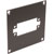 UNIVERSAL MODULAR CONNECTION PLATE 1x EDAC38, dark grey