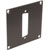 UNIVERSAL MODULAR CONNECTION PLATE 1x D-sub25, dark grey