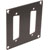 UNIVERSAL MODULAR CONNECTION PLATE 2x D-sub25, dark grey