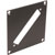 UNIVERSAL MODULAR CONNECTION PLATE 1x D-sub37, dark grey