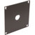 UNIVERSAL MODULAR CONNECTION PLATE 1x BNC, dark grey