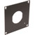 UNIVERSAL MODULAR CONNECTION PLATE 1x Fischer fibre plug, dark grey