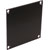 UNIVERSAL MODULAR CONNECTION PLATE Blank, black
