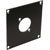UNIVERSAL MODULAR CONNECTION PLATE 1x Universal connector, black