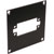 UNIVERSAL MODULAR CONNECTION PLATE 1x EDAC38, black