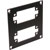 UNIVERSAL MODULAR CONNECTION PLATE 2x EDAC38, black