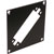 UNIVERSAL MODULAR CONNECTION PLATE 1x EDAC56, black