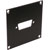 UNIVERSAL MODULAR CONNECTION PLATE 1x D-sub15, black