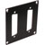 UNIVERSAL MODULAR CONNECTION PLATE 2x D-sub25, black