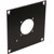 UNIVERSAL MODULAR CONNECTION PLATE 1x Lemo fibre  plug, black