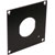 UNIVERSAL MODULAR CONNECTION PLATE 1x Fischer fibre plug, black