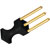 GHIELMETTI NORMALLING PLUG 3 Pole black
