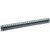 CAT5E FEEDTHROUGH PATCH PANEL 1U 1x16, unscreened