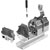 DIN RAIL TERMINAL End clamp for 35mm top hat rail