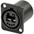 NEUTRIK OPTICALCON DUO N02-4FDW-R Panel, ruthenium