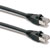 CAT5E SCREENED PATCHCORD RJ45-RJ45-600mm-Black