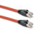 CAT5E SCREENED PATCHCORD RJ45-RJ45-600mm-Red