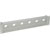 TAILGATE PANEL Angled 2U 2x Neutrik D-series / opticalcon / Fibreco mini, grey