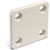 BLANKING PLATE For tailgate panel, LEMO 3K.93C cutout, grey